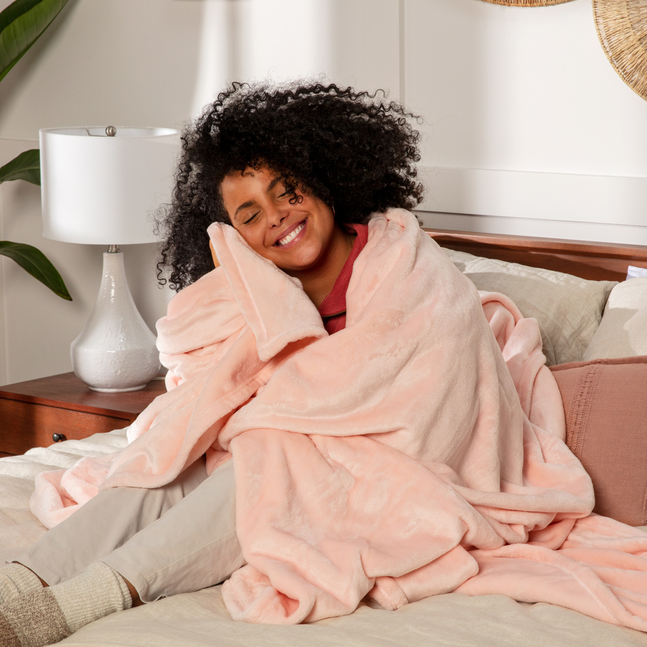 Fleece best sale blanket cover